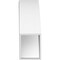 Ekena Millwork 5"W x 16"D x 16"H Standard Thorton Architectural Grade PVC Knee Brace BRCP05X16X16THR - alternate 2
